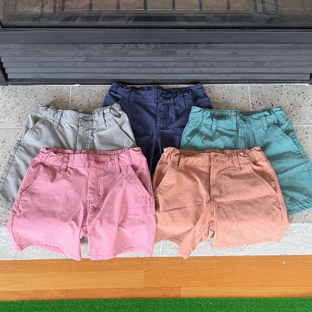 Cat and Jack Quick Dry Kids Casual Elastic-Waist Shorts